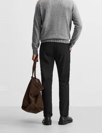 Pantaloni Zra, negru Negru