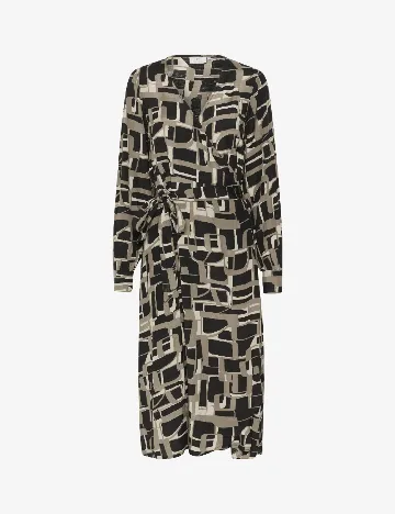 Rochie lunga Kaffe Curve, mix culori Mix culori