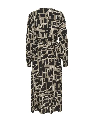 Rochie lunga Kaffe Curve, mix culori Mix culori