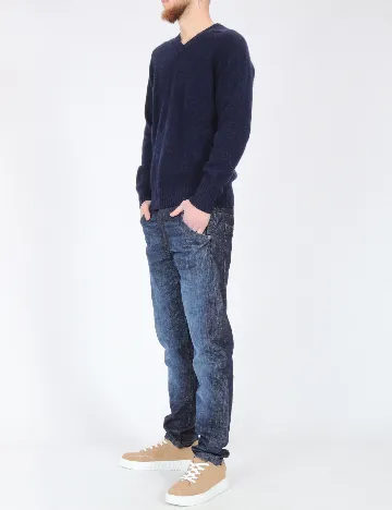 Blugi Zara, albastru Albastru