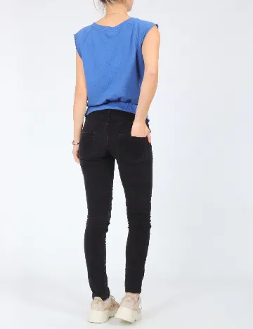 Pantaloni Zra, negru Negru