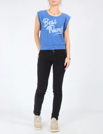 Pantaloni Zra, negru Negru