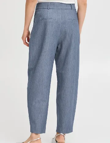 Pantaloni Fransa, albastru Albastru