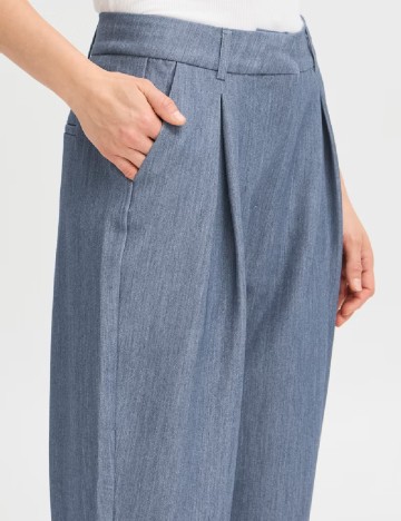 Pantaloni Fransa, albastru