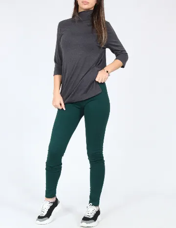 Pantaloni Bershka, verde Verde