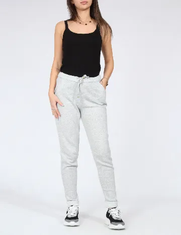 Pantaloni Bershka, gri Gri