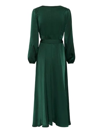 Rochie lunga Cream, verde