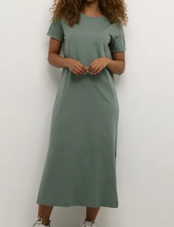 Rochie medie Love Copenhagen, verde Verde