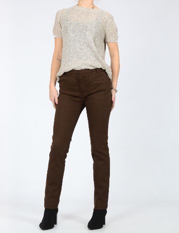Pantaloni Zra, maro