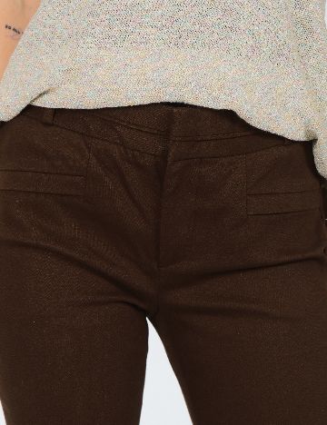 Pantaloni Zra, maro
