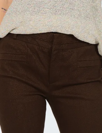 Pantaloni Zra, maro Maro