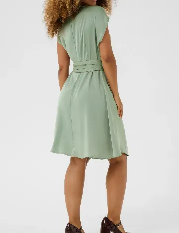 Rochie scurta Cream, verde Verde