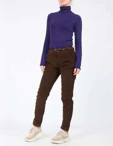 Pantaloni Bershka, maro Maro