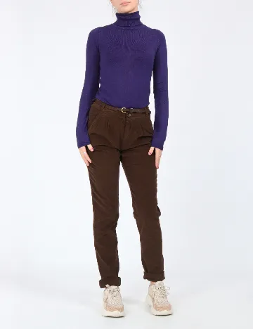 Pantaloni Bershka, maro Maro