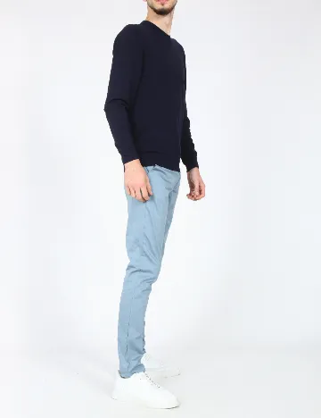 Pantaloni Zara, albastru Albastru