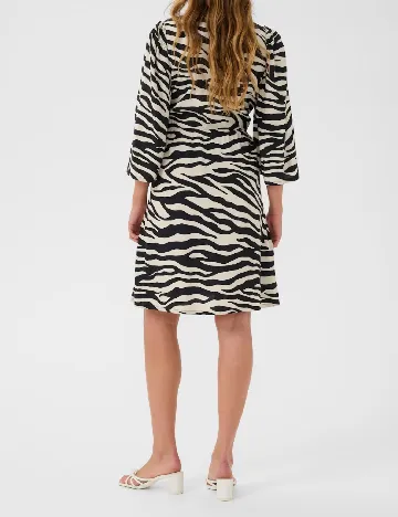 Rochie scurta Kaffe, negru/bej Negru