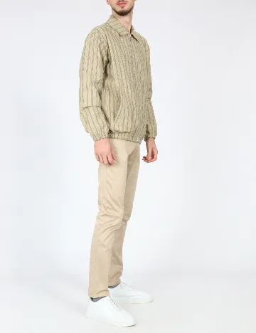 Pantaloni Zara, bej Crem