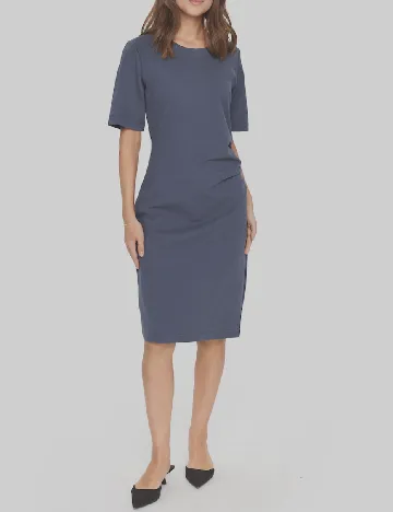 Rochie scurta Saint Tropez, albastru Albastru