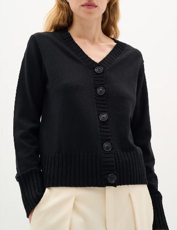 Cardigan InWear, negru