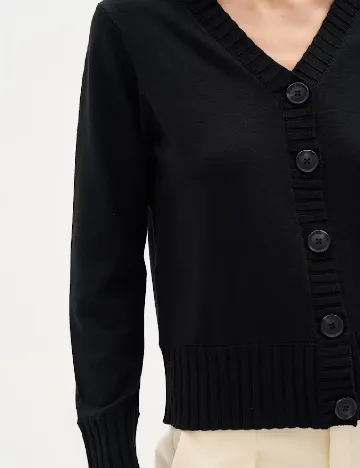 Cardigan InWear, negru Negru