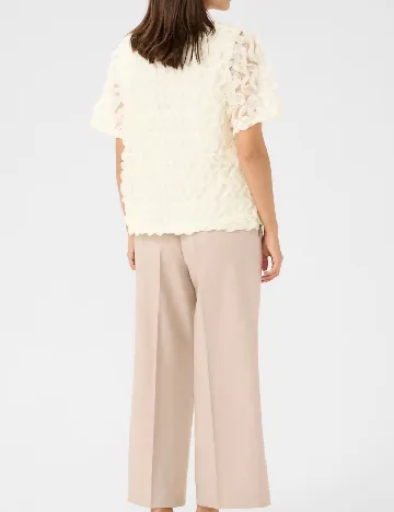 Bluza Culture, ecru Alb