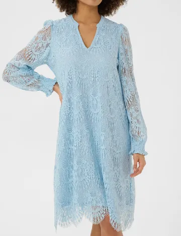 Rochie scurta Culture, albastru Albastru