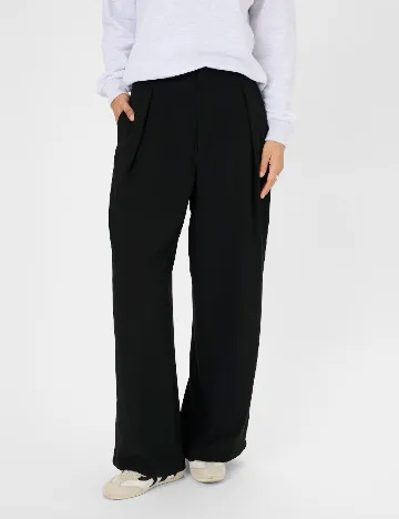 Pantaloni Kaffe, negru Negru