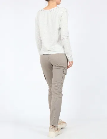 Bluza Bershka, gri Gri