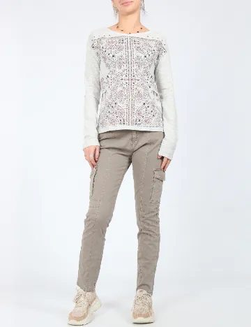 Bluza Bershka, gri Gri