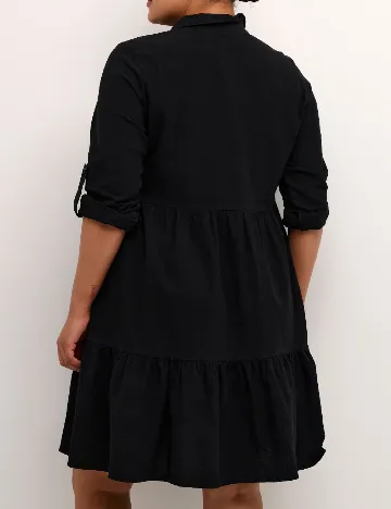 Rochie scurta Kaffe Curve, negru Negru