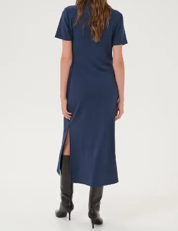 Rochie medie My Essential Wardrobe, bleumarin Albastru