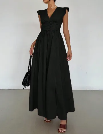 Rochie lunga SHEIN, negru Negru