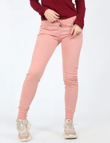 Pantaloni Bershka, roz Roz