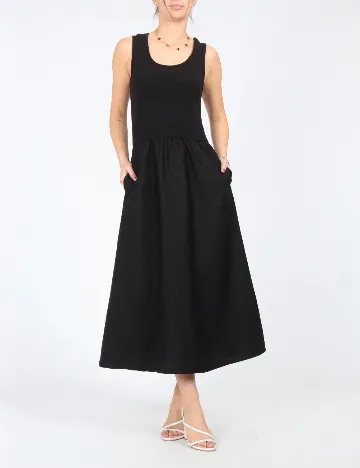 Rochie medie Culture, negru Negru