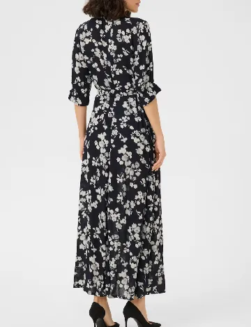 Rochie lunga Kaffe, negru Negru