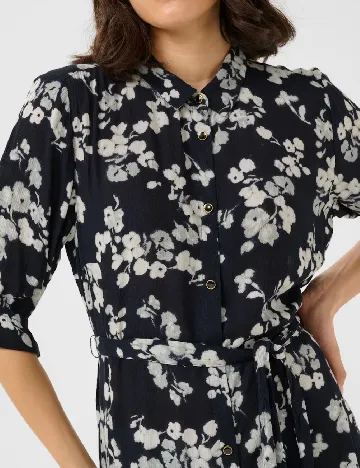 Rochie lunga Kaffe, negru Negru