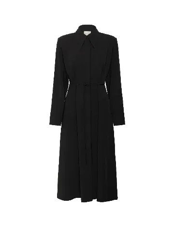 Rochie lunga Gestuz, negru Negru