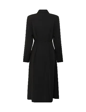 Rochie lunga Gestuz, negru Negru