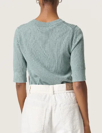 Bluza Soaked In Luxury, turcoaz Verde