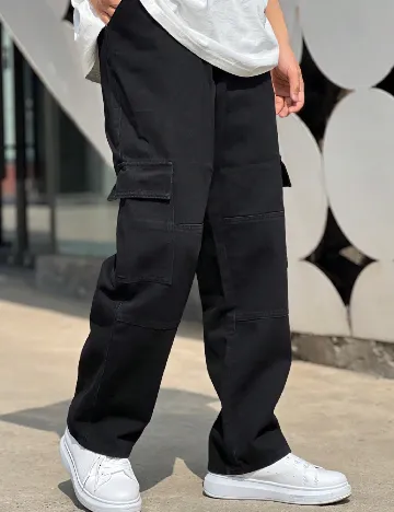 Blugi SHEIN, negru Negru