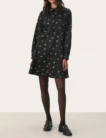 Rochie scurta Part Two, negru Negru