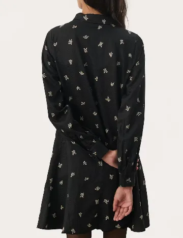 Rochie scurta Part Two, negru Negru