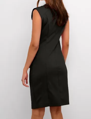 Rochie scurta Kaffe, negru Negru