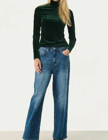 Bluza Part Two, verde Verde