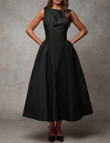 Rochie medie SHEIN, negru