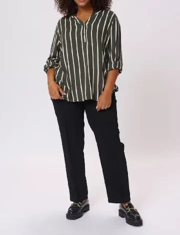 Bluza Kaffe Curve, verde Verde