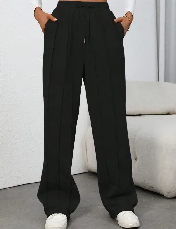 Pantaloni SHEIN, negru Negru