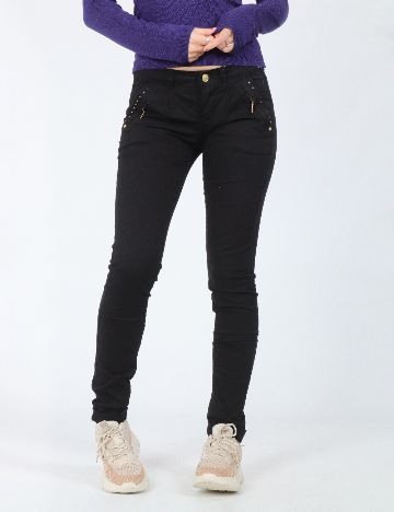 Pantaloni Bershka, negru