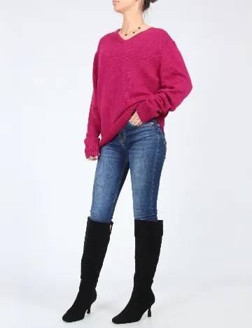 Bluza Zra, magenta Roz