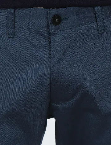 Pantaloni Zara, bleumarin Albastru